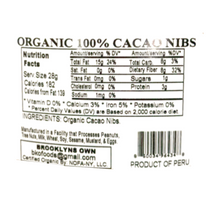 Organic 100% Cacao Nibs