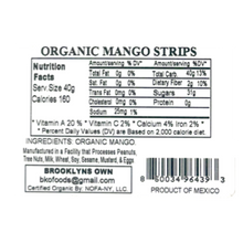 Organic Mango Strips