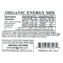 Organic Energy Mix