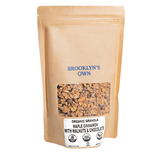Maple Cinnamon Granola with Chocolate & Walnuts